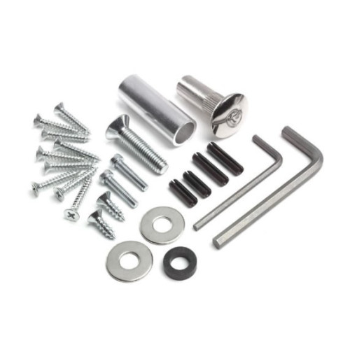 Replacement fixing kit for standard EM maglock. Includes wood screws and allan keys.