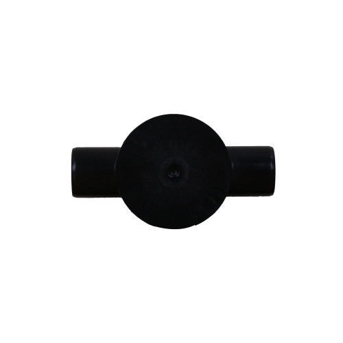 CMW Ltd  | Dietzel Univolt 25mm Black PVC Rigid Conduit Through Box