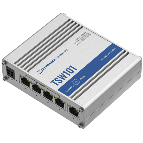Teltonika TSW101 Automotive POE+ Switch