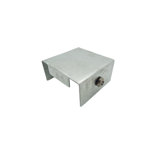 CMW Ltd, Algar, Galvanised Cable Trunking | 100 x 100mm Tamper Proof Galvanised Trunking End Cap