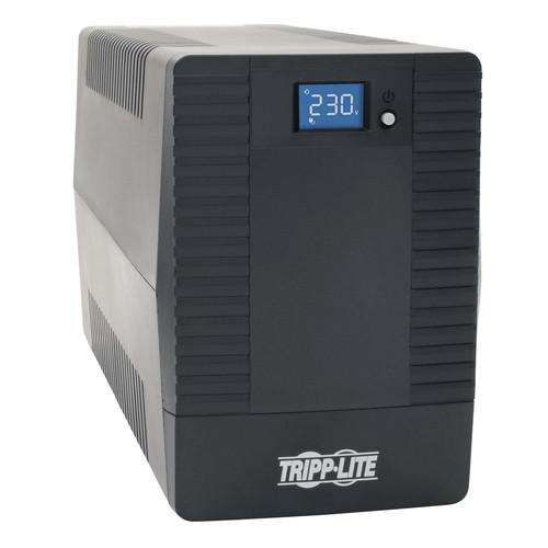 Tripp Lite OMNIVSX850D 850VA 480W Line-Interactive UPS with 4 Schuko CEE 7/7 Outlets - AVR, 230V, 1.5 m Cord, LCD, USB, Tower | CMW Ltd