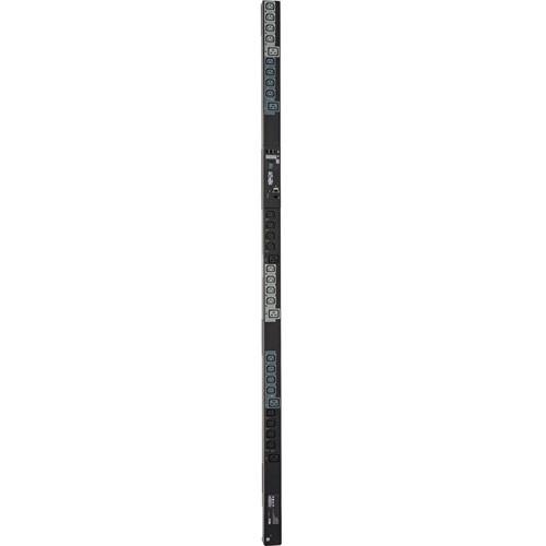 Tripp Lite PDU3XVSR6G20 11.5kW 3-Phase Switched PDU, 200/220/230/240V Outlets (24 C13, 6 C19), IEC309 16/20A Red, 360-415V input, 0U, TAA | CMW Ltd