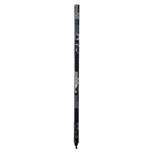 Tripp Lite PDU3XVSR6G63A 27.6kW 3-Phase Switched PDU, 220/230V (12 C13 & 12 C19), IEC309 63A Red, 380/400V Input, 6ft Cord, 0U Vertical | CMW Ltd