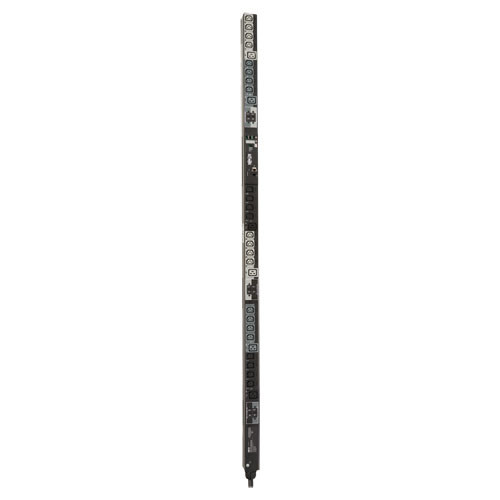 Tripp Lite PDU3XVSR6G63B 27.6kW 3-Phase Switched PDU, 220/230V (24 C13 & 6 C19), IEC309 63A Red, 380/400V Input, 6ft cord, 0U Vertical, TAA | CMW Ltd