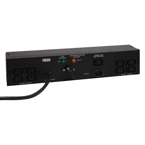 Tripp Lite PDUBHV10 2-2.4kW Single-Phase Hot-Swap PDU, 200-240V 10A Outlets (8-C13), 2-C14, 200-240V Input, 6ft Cords 2U Rack-Mount | CMW Ltd