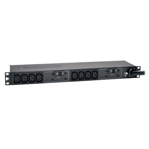 Tripp Lite PDUH32HV 7.4kW Single-Phase 230V Basic PDU, 10 C13 Outlets, IEC 309 32A Blue Input, 3.6 m Cord, 1U Rack-Mount | CMW Ltd