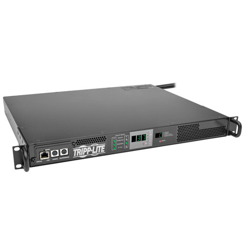 Tripp Lite PDUMNH16HVAT 3.7kW Single-Phase Monitored Automatic Transfer Switch PDU, 2 230V IEC309 16A Blue Inputs, 1 IEC309 16A Blue Outlet, 1U | CMW Ltd