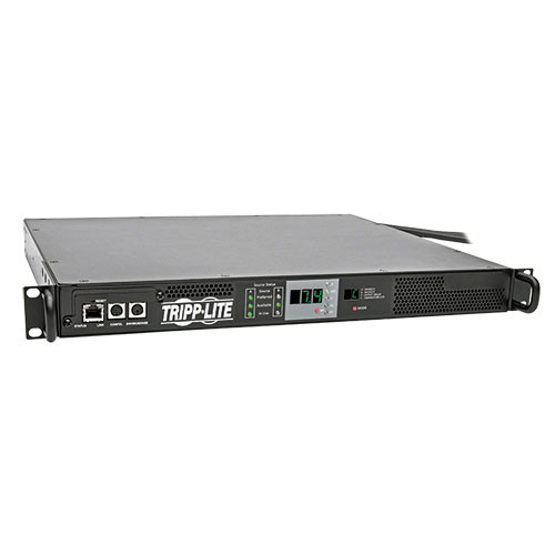 Tripp Lite PDUMNH32HVAT 7.4kW Single-Phase Monitored Automatic Transfer Switch PDU, 2 230V 32A IEC309 32A Blue Inputs, 1 IEC309 32A Outlet, 1U | CMW Ltd