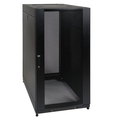 Tripp Lite SR25UBSP1 25U SmartRack Standard-Depth Rack Enclosure Cabinet with doors/side panels & shock pallet shipping | CMW Ltd