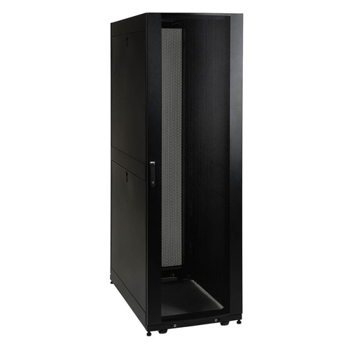 Tripp Lite SR42UBSD1032 42U SmartRack Shallow-Depth Rack Enclosure Cabinet, Threaded 10-32 Mounting Holes with doors & side panels | CMW Ltd