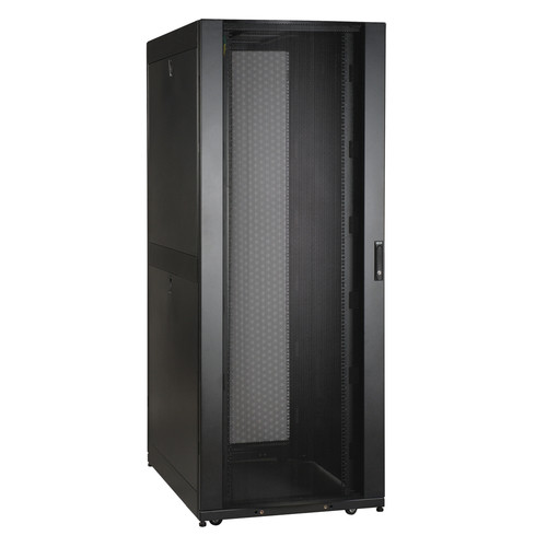 Tripp Lite SR42UBWDVRT 42U SmartRack Wide Standard-Depth Rack Enclosure Cabinet with Two Pre-Installed SRCABLEVRT3, with sides & doors | CMW Ltd