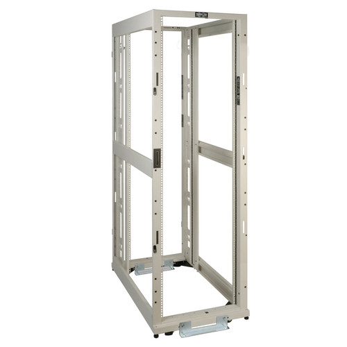 Tripp Lite SR42UWEXPNDNR3 SmartRack 42U Standard-Depth 4-Post Premium Open Frame Rack, White | CMW Ltd