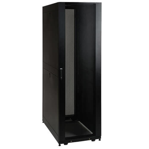 Tripp Lite SR48UBSP1 48U SmartRack Standard-Depth Rack Enclosure Cabinet with doors, side panels & shock pallet packaging | CMW Ltd
