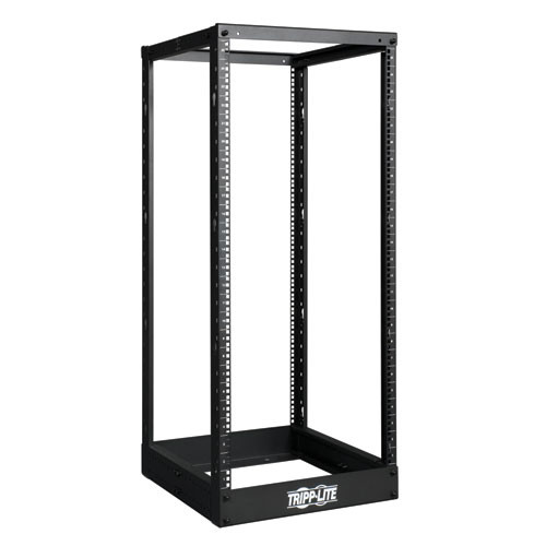 Tripp Lite SR4POST25 25U SmartRack 4-Post Open Frame Rack - Organize and Secure Network Rack Equipment | CMW Ltd