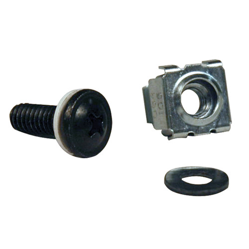 Tripp Lite SRCAGENUT5MM SmartRack Square Hole Hardware Kit with 50 M5 screws and washers | CMW Ltd