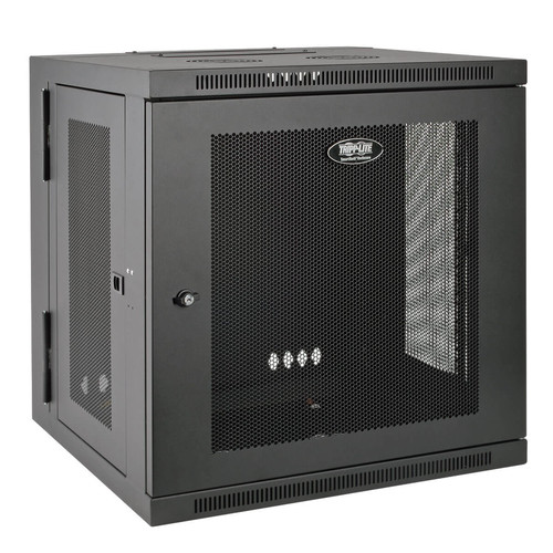 Tripp Lite SRW12USDP SmartRack 12U UPS-Depth Wall-Mount Rack Enclosure Cabinet, Hinged Back | CMW Ltd