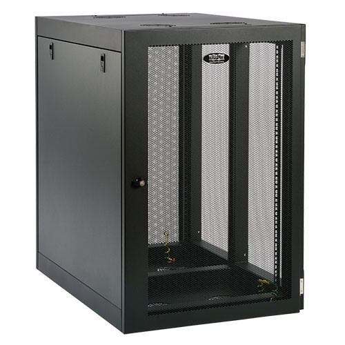 Tripp Lite SRW18UHD SmartRack 18U Heavy-Duty Low-Profile Server-Depth Side-Mount Wall-Mount Rack Enclosure Cabinet | CMW Ltd