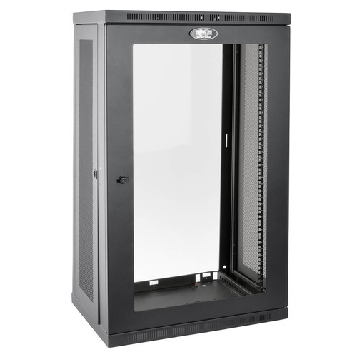 Tripp Lite SRW21UG SmartRack 21U Low-Profile Switch-Depth Wall-Mount Rack Enclosure Cabinet with Clear Acrylic Window | CMW Ltd