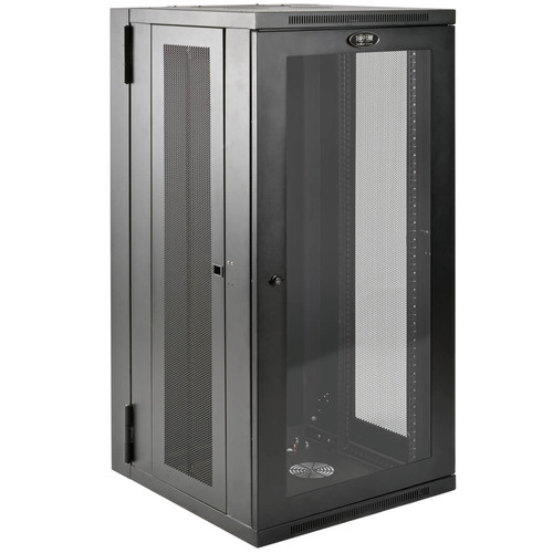 Tripp Lite SRW26USDPG SmartRack 26U UPS-Depth Wall-Mount Rack Enclosure Cabinet with Clear Acrylic Window, Hinged Back | CMW Ltd