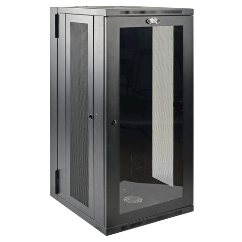 Tripp Lite SRW26USG SmartRack 26U Low-Profile Switch-Depth Wall-Mount Rack Enclosure Cabinet with Clear Acrylic Window, Hinged Back | CMW Ltd