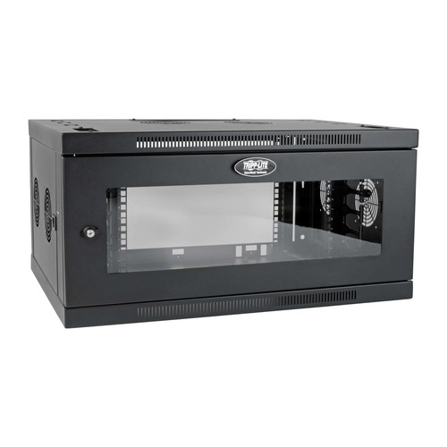 Tripp Lite SRW6UDPGVRT SmartRack 6U Low-Profile Switch-Depth-Plus Wall-Mount Rack Enclosure Cabinet, Wide, Acrylic Window | CMW Ltd