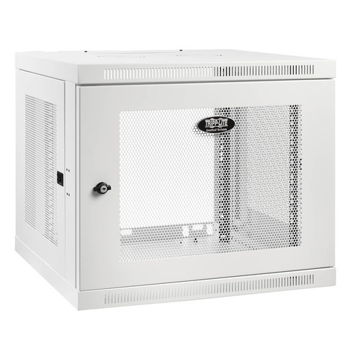 Tripp Lite SRW9UDPW SmartRack 9U Low-Profile Switch-Depth-Plus Wall-Mount Rack Enclosure Cabinet, White | CMW Ltd