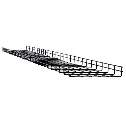 Tripp Lite SRWB12210STR Wire Mesh Cable Tray - 300 x 50 x 3000 mm (12 in. x 2 in. x 10 ft.) | CMW Ltd