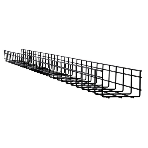 Tripp Lite SRWB6410STR Wire Mesh Cable Tray - 150 x 100 x 3000 mm (6 in. x 4 in. x 10 ft.) | CMW Ltd
