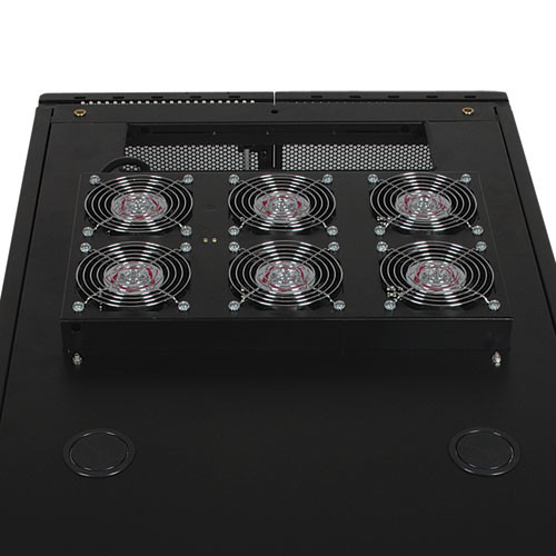 Tripp Lite SRXFANROOF SmartRack Roof-Mounted Fan Panel - 6 208/240V high-performance fans; 420 CFM; C14 inlet | CMW Ltd