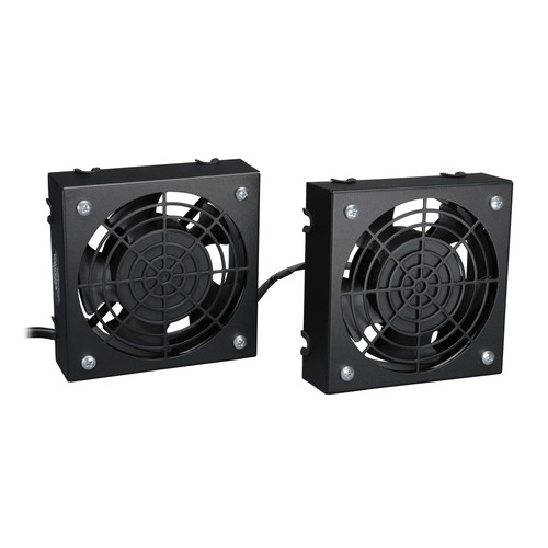 Tripp Lite SRXFANWM Wall-Mount Roof Fan Kit - Dual 230V High-Performance Fans, 210 CFM, 3 ft. Cord, C14 Input | CMW Ltd