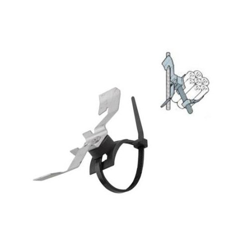CMW Ltd | Utility Tie Clip with Tie 3-7mm Flange