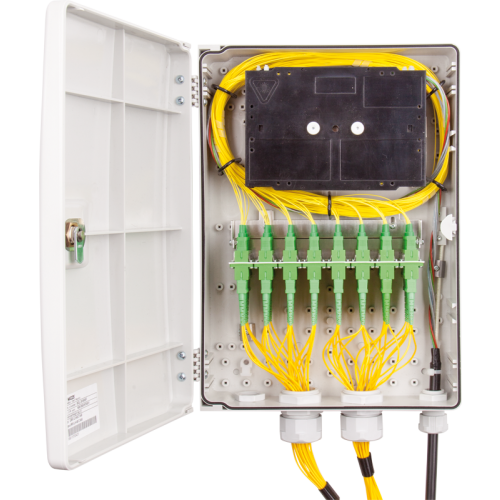 Micos Telecom 852L.30/0000F | Micos Telecom URM LH 48C M Wall-mounted optical distribution box