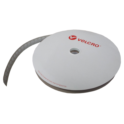 Velcro E28802201011425 | HOOK - White 22mm Diameter Coin ( Roll of 1,000 ) (25m roll)