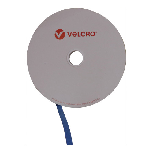 Velcro E22901013199925 | Blue 10mm Wide VELCRO&Acirc;&reg; Brand Continuous Tape (25m roll)