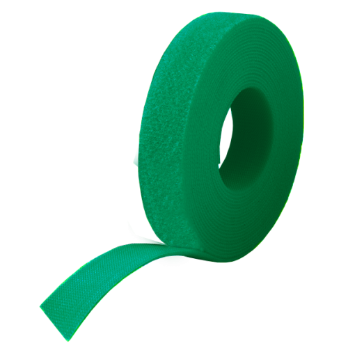 Velcro E22901065099925 | Green 10mm Wide VELCRO&Acirc;&reg; Brand Continuous Tape (25m roll)