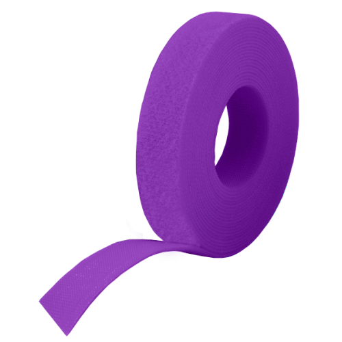 Velcro ??? | Purple 10mm Wide VELCRO&Acirc;&reg; Brand Continuous Tape (25m roll)
