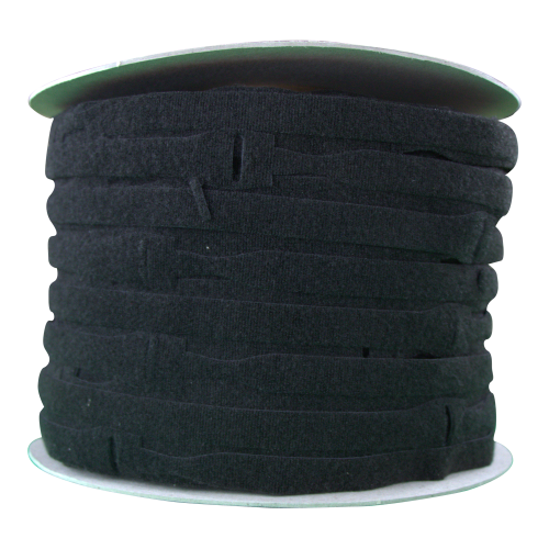 Velcro VEL-OW64866 | Black 300mm x 25mm VELCRO&Acirc;&reg; Brand ONE-WRAP&Acirc;&reg; Cable Ties (Spool/750)