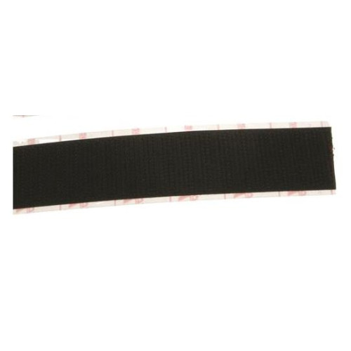 Black 50 Female VELCRO Brand Loop (25m roll)