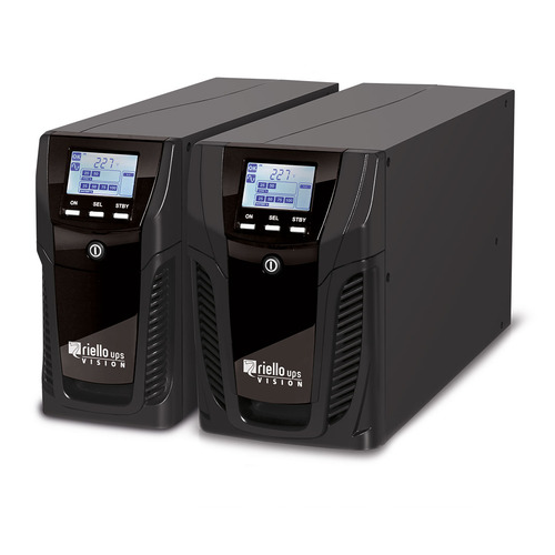 Riello 2000VA Vision Tower with 8mins typical load