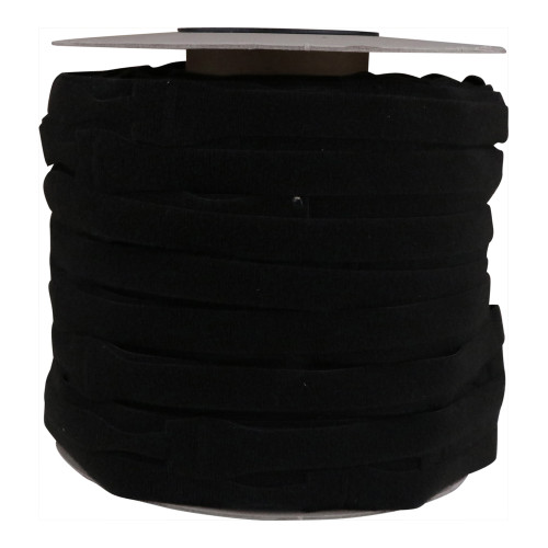 Velcro E228025330999OW30 | Black 300mm x 16mm VELCRO Brand ONE-WRAP CableTies (Roll/500)