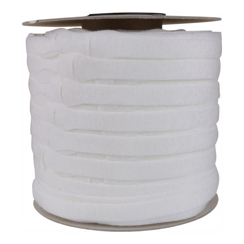 Velcro E228025010999300 | White 300mm Long x 25mm Head x16mm Body Cable Ties (Roll/500)