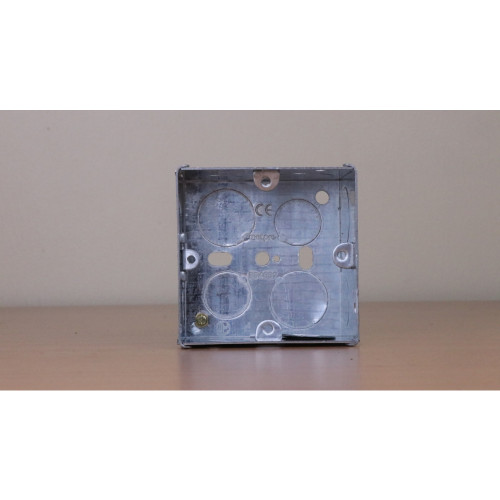 WA097 | 47mm Deep Single Gang Back Box