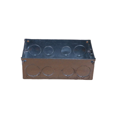 WA098 | 47mm Deep Double Gang Back Box
