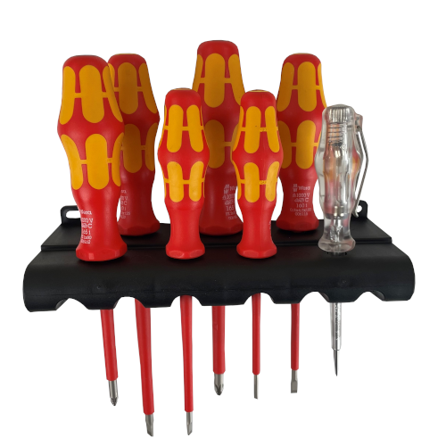 Wera 7 Piece VDE Screwdriver Set