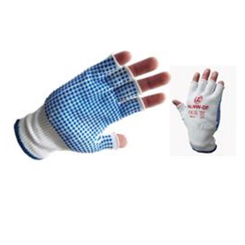 CMW Ltd | Fingerless Nylon Dotted Gloves (Per/pair)