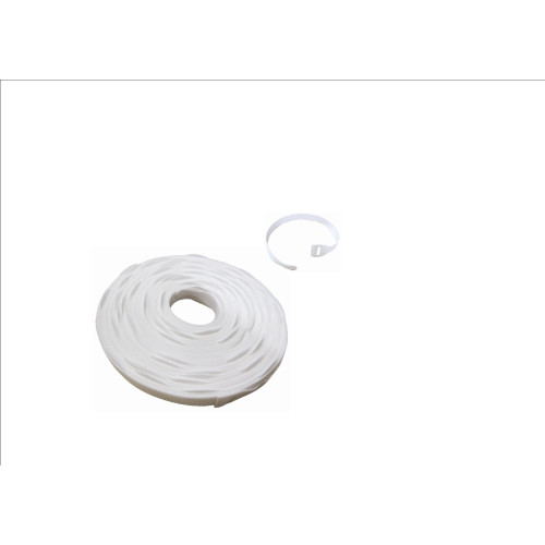 White 300 x 13 Hook & Loop Ties (Reel / 75), Hook & Loop Cable Ties