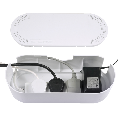 EU/CTUSMLW/SW | White Small Cable tidy Unit