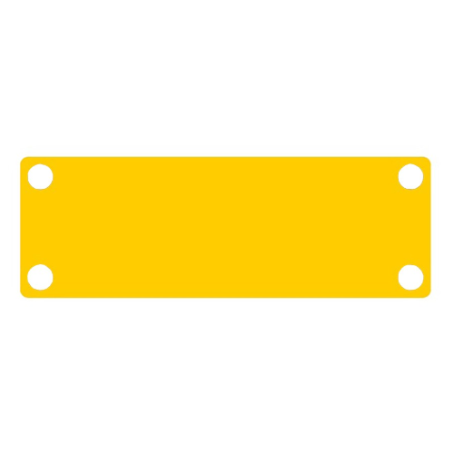 Brady Printable PIANOI Cabling Labels (Y5108438) (Pack of 50) 102mm x 35mm Yellow