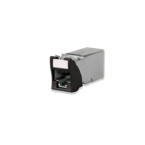 Siemon Z6A-S01 | Siemon Shielded Z-MAX Cat6A Outlet Black