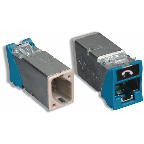 Siemon Shielded Z-MAX Cat 6A Outlet Blue